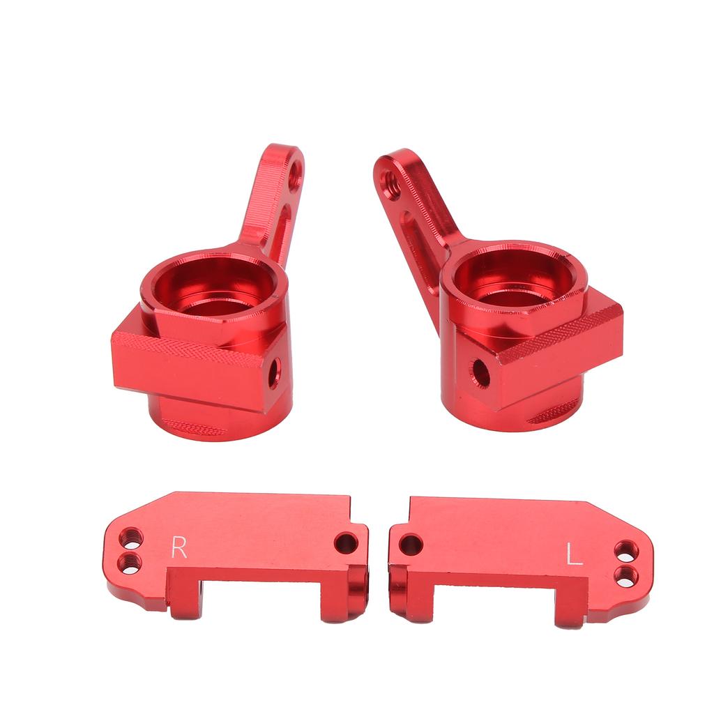 RC Front C Hub Seat Steering Cup Knuckles Set with Bearings for   Slash 2  1Celsius10 RC Car