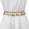 Gold/Silver Metal Belly Chain Shaking Coins Waist Belt Luxury Body Chain  for Women