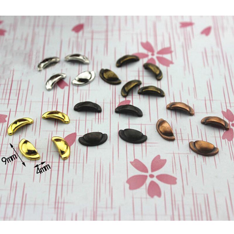 4 шт. по 1:12 Миниатюрных ручек для ящиков кукольного домика коричневый