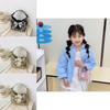 Toddler Girl Sweet Sequin Chain Purse With Breathable Polyester Lining For Daily Outings