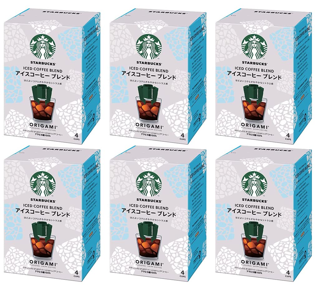 

Starbucks Origami Personal Drip Coffee Iced Coffee Blend 1 коробка (коробка)