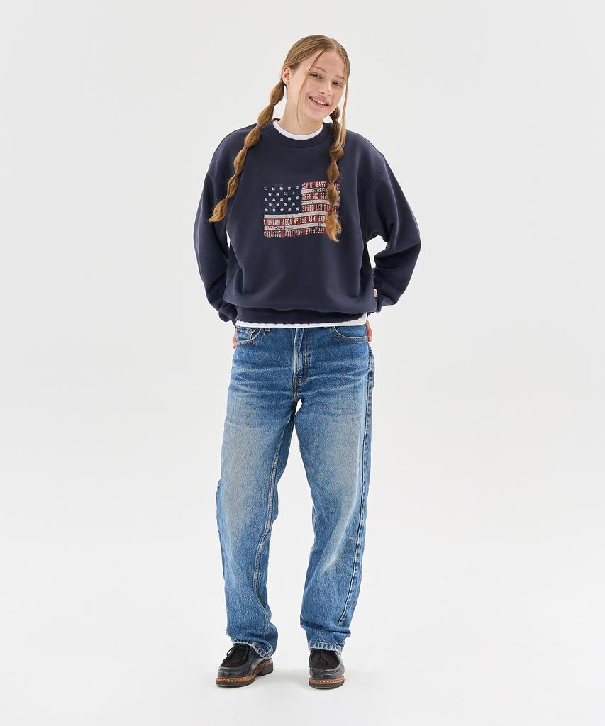 AECA Easy & Free Flag Sweat Shirts (3 Colors)