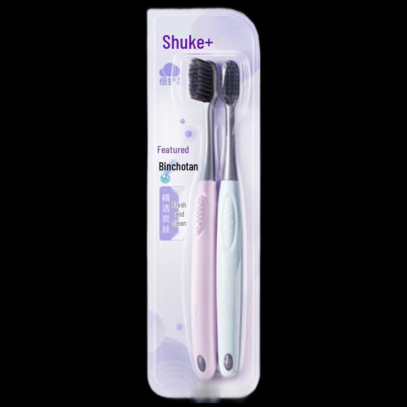 

Shuke Charcoal Energy Soft Toothbrush (2-Pack)