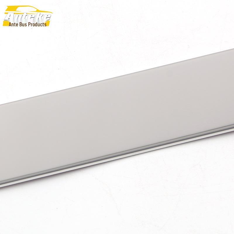 21 T55 Tailgate Trim Stainless Steel Decoration Sticker - Car Bumper Accessory