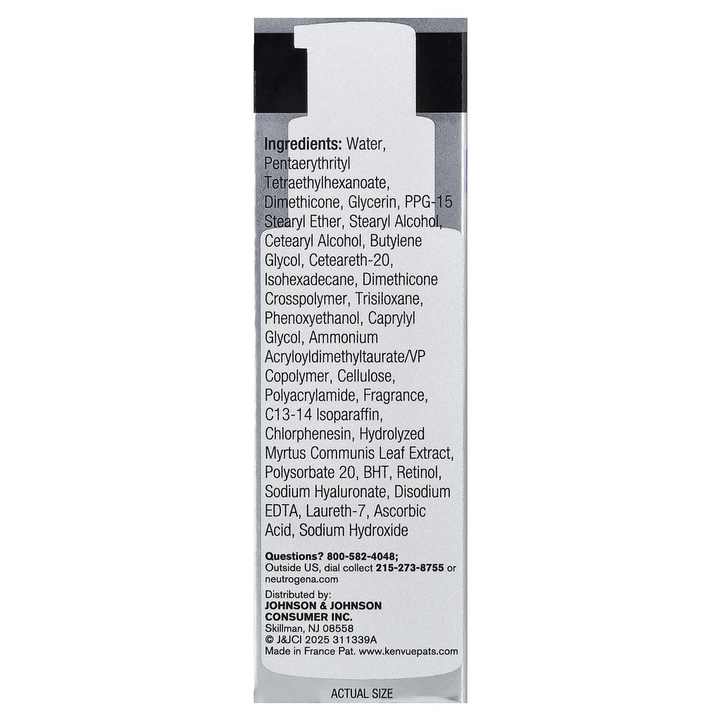 Neutrogena Rapid Wrinkle Repair®, Retinol Moisturizer, Night, 29 Ml (1 Fl Oz)