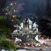 Journal GO 10pcs Abandoned City Vintage Dark Gothic Forest Landscape PET Sticker Creative DIY Journal Collage Scrapbooking Decal