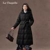 La Chapelle Women's Long Hooded Down Jacket