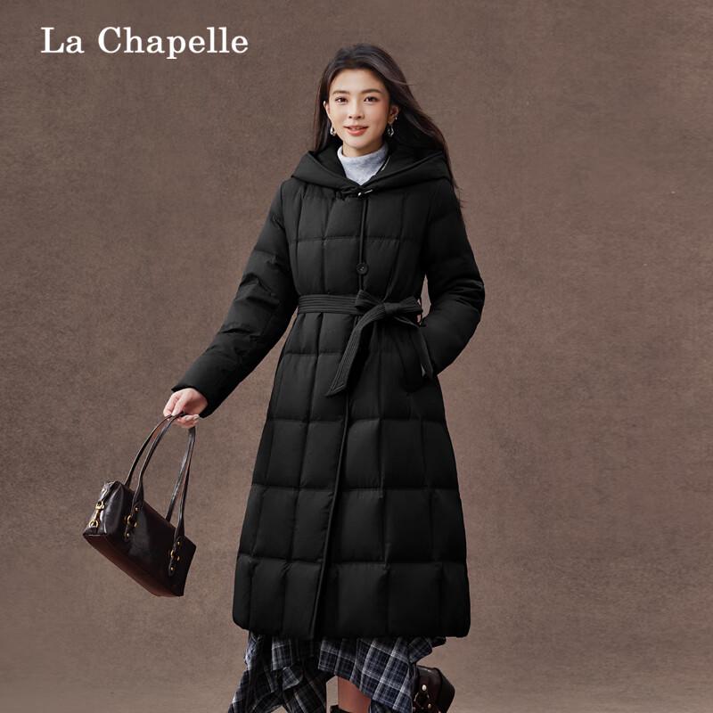 Женский длинный пуховик La Chapelle с капюшоном L