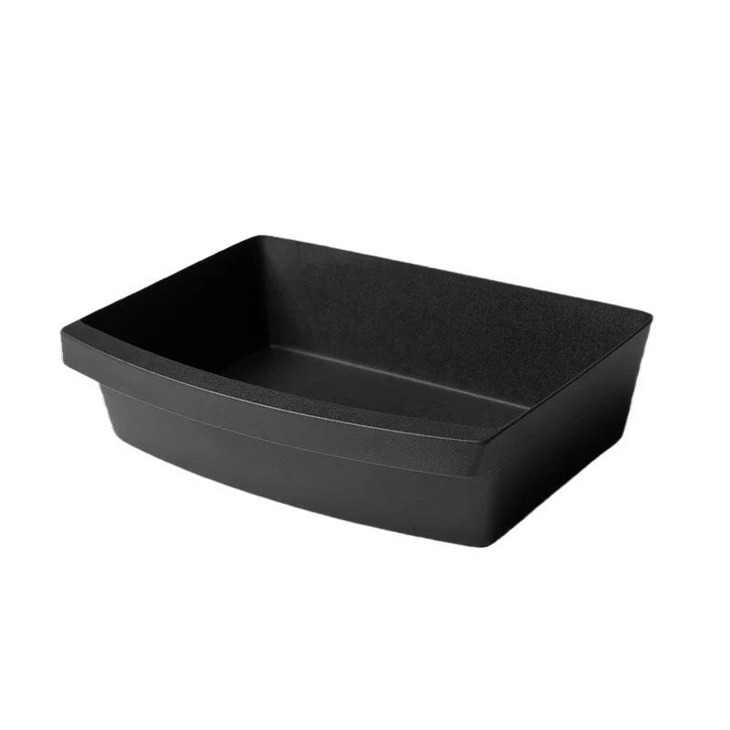 For Tesla Model Y Juniper 2025 Under Seat Storage Box Car Accessories Drawer Type Organizer Storage Front Seat Lower Box Case