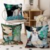 SSaya No Uta The Song Of Saya Pillow Covers Cartoon Sofa Decorative Home Doublesided Printing Short Plush Cute Cushion Cover