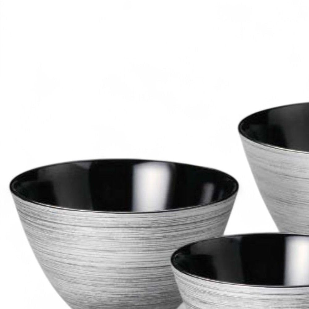 Bowl PET with Urethane Dishwasher and Microwave Made In Japan J-kitchens 3-Piece Set, (Resin)/ABS Coating, Safe, PID-530858,