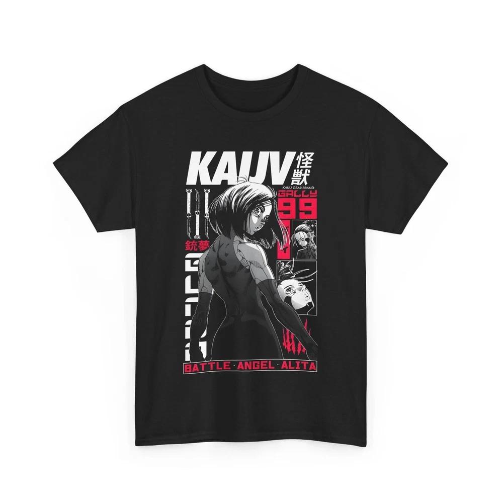 Anime Waifu Black T Shirt S