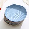 10PCS Nordic Style Shell-shaped Spit Bone Dish Microwave-safe Fruit Plate Dinner Dish  Food Scrap