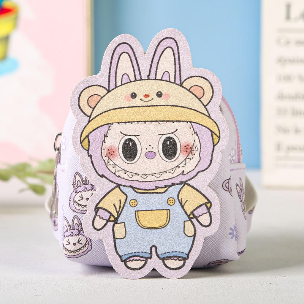 Cartoon Small Backpack, Change Bag, Card Bag, Cute Keychain Bag, Mini Small Bag, Earphone Bag, Portable Carry-on Belt.