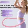 Aro de Hula Hoop Esportivo Portátil para Queimar Gordura Círculo Durável para Perda de Peso Equipamento de Fitness