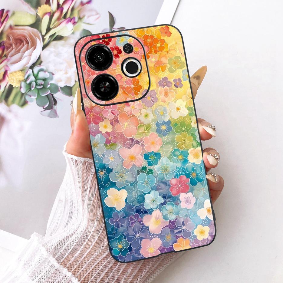 For Tecno Pop 9 5G Case KL4 New Luxury Painted Cover For Tecno Spark 30C 5G KL8H Soft Silicone Case For Tecno Spark 30 5G Fundas