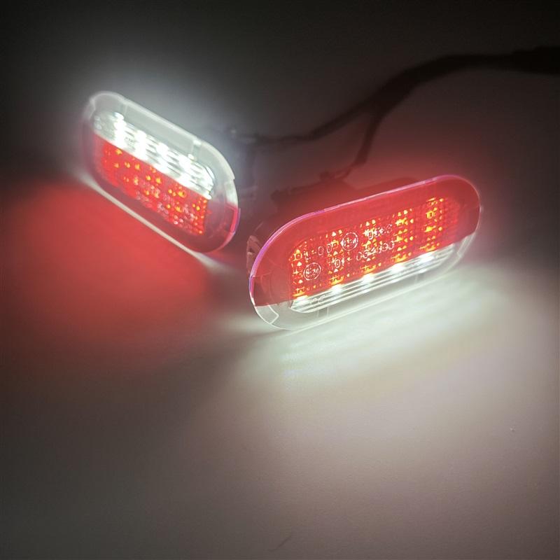 LED Courtesy Door lamp Welcome Footwell Light for VW Golf MK4 Beetle Cabrio Jetta Bora Polo Sharan Vento Touran Skoda Octavia