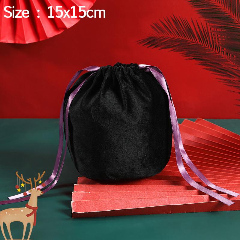 Velvet Easter Bunny Rabbits Bags Cute Bunny Gift Packing Bags Dropshipping Rabbit Chocolate Candy Bags Wedding Birthday Party