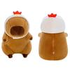 Cartoon Capybara Plush Doll Cos Chick Capybara Fluffty Doll Capybara Plush Toy  Home Decor