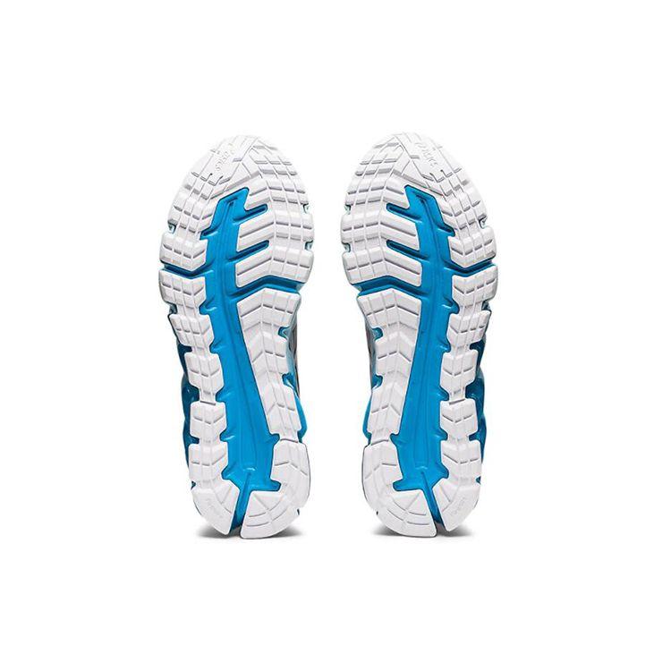 Asics Gel-Quantum 180 Women’s Piedmont Grey Aizuri Blue Running Shoes 1202A039-028