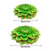 Durable Special-shaped 3D Flower Carpet Non-slip Absorbent Bathroom Floor Mat Crystal Velvet Soft Door Blanket Home Decor
