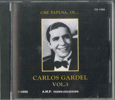 CD CARLOS GADEL - Carlos Gadel Vol. 3 / Amp Tango Col CD1090 AMP Japan Latin Used
