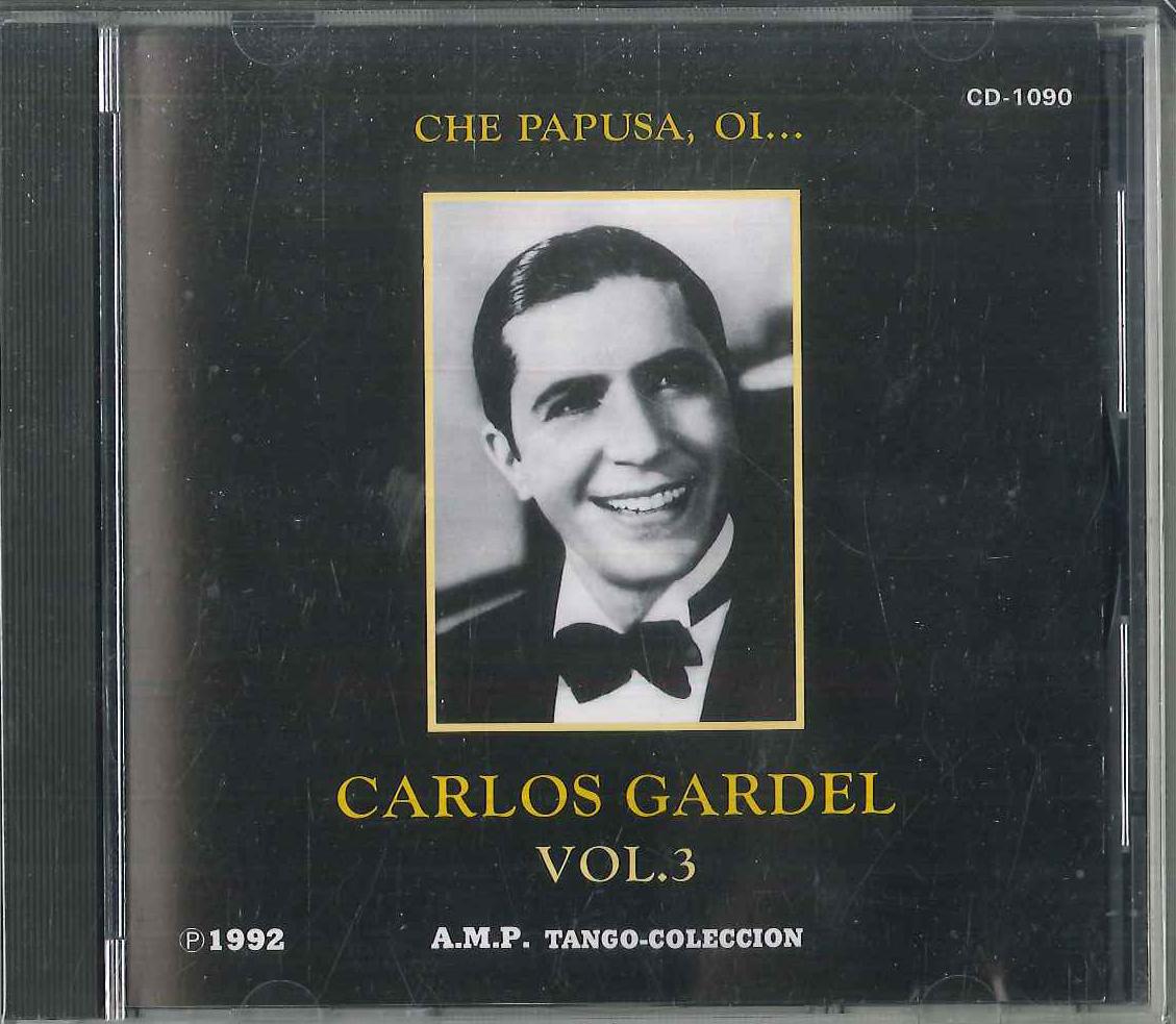 

CD CARLOS GADEL - Carlos Gadel Vol. 3 / Amp Tango Col CD1090 AMP Japan Latin Used