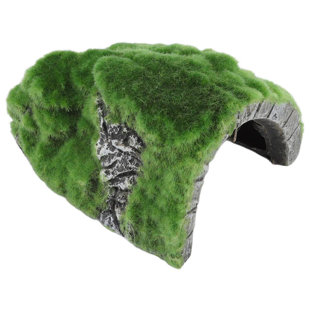 Reptiles Hideout Resin Safe Prevent Fading Aquarium Decoration Cave for Aquarium Fish Tank