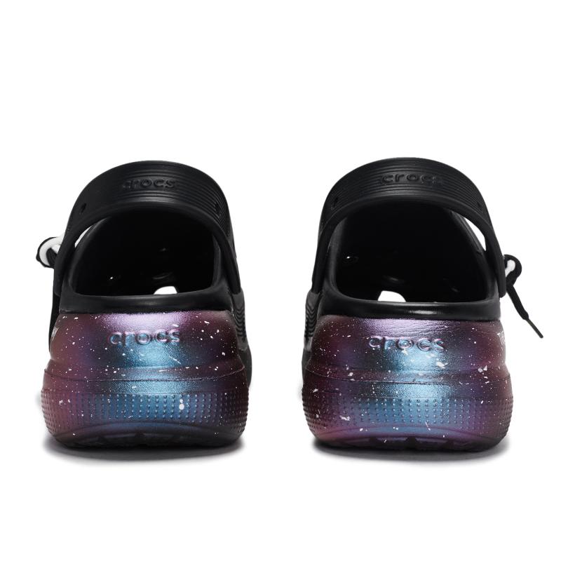 Crocs Klasyczne chodaki Comfort Space Travel Pudełko na prezent Buty z dziurkami Unisex Czarny, Niebieski Fioletowy