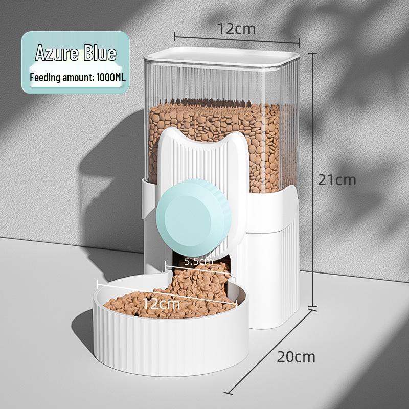 Hanging Pet Water Fountain and Feeder for Cats and Dogs