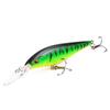 10PCS 11cm/9.5g Three Anchor Hook Simulated Fish Bait Sequin Hard Bait