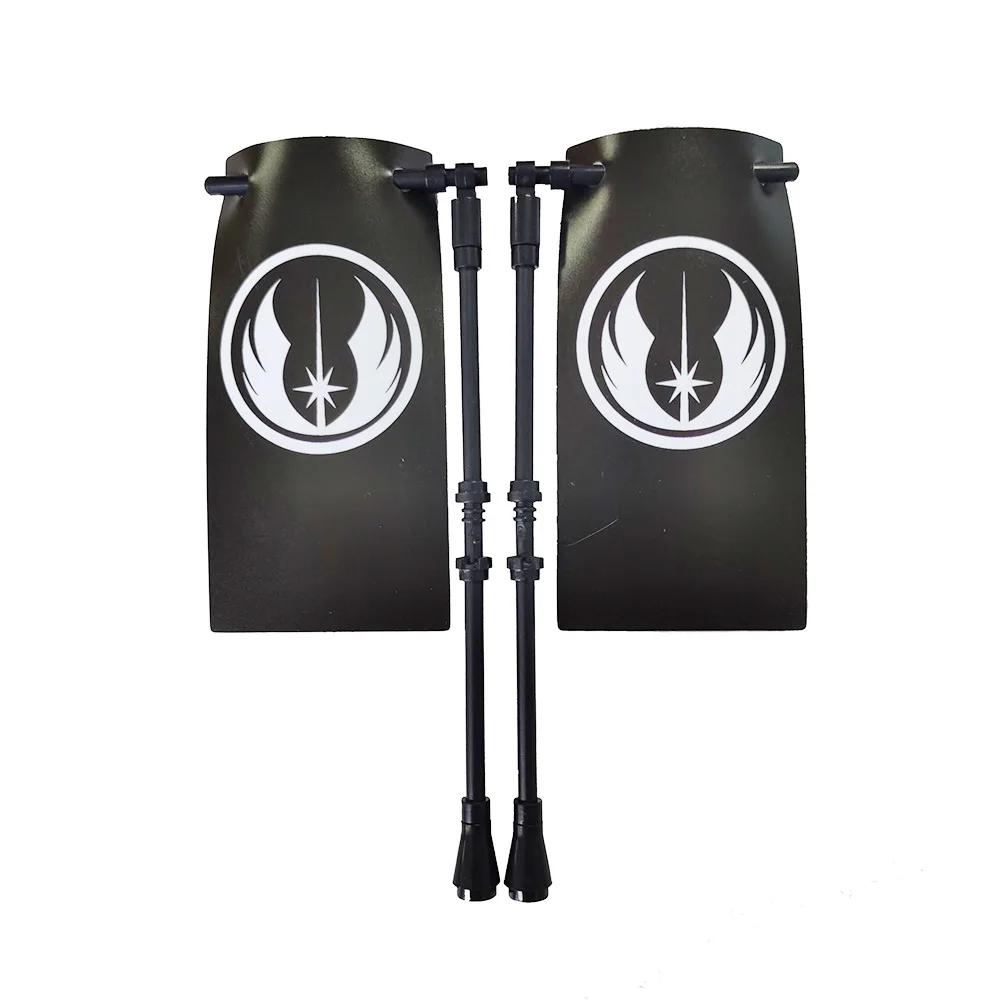 Średniowieczny Zamek Rycerz Legion Flaga Klocki Wojskowa Postać Krzyżowcy Flagi Gondor Starożytny Święte Cesarstwo Rzymskie Zabawka