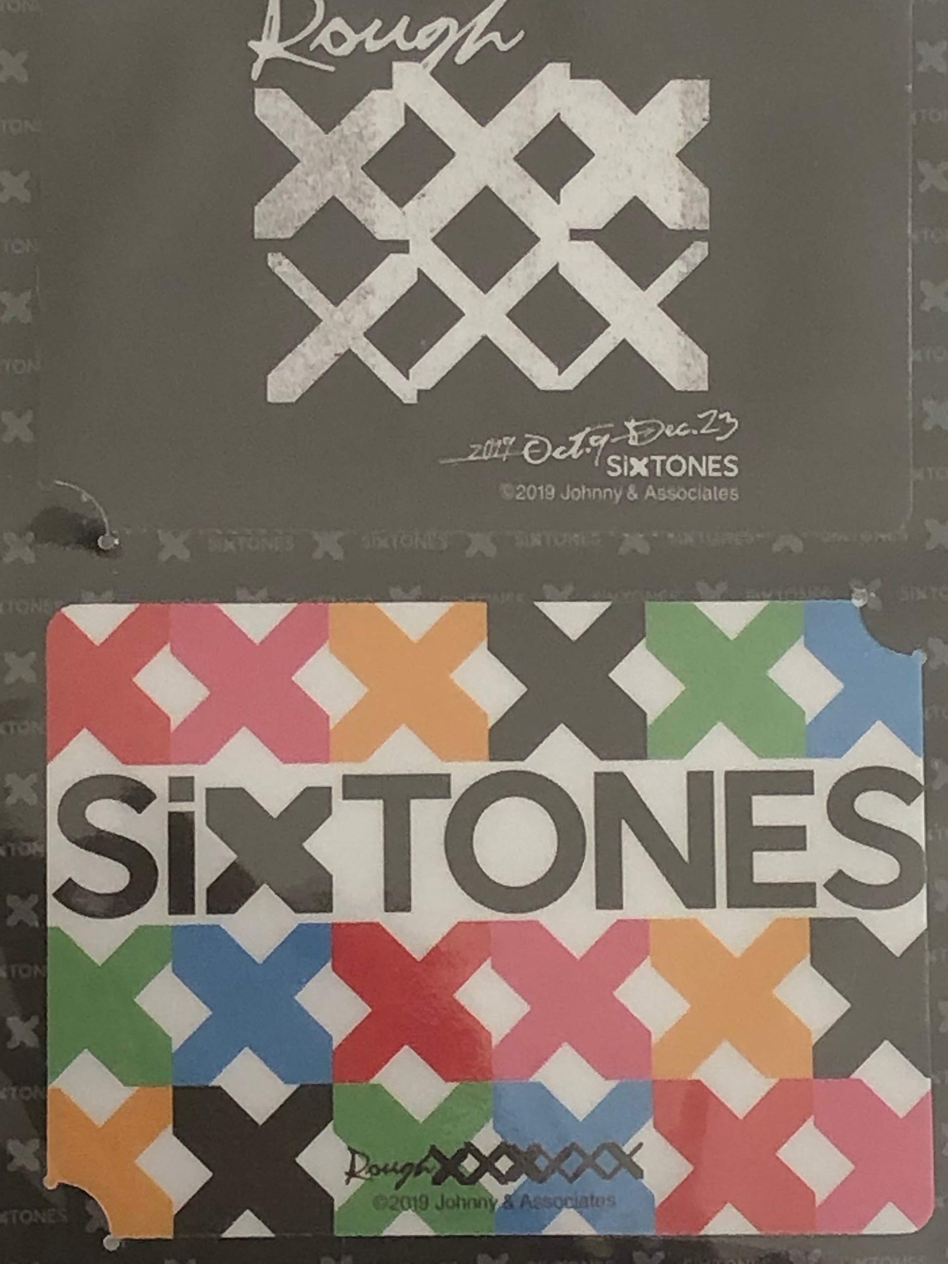 

Johnny & Associates. SixTONES [Tour Sticker] RoughSixTONES (xxxxxx) Roughst National Tour Official Merchandise