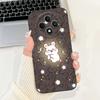 For OPPO Reno 12F 5G Case CPH2637 Lovely Panda Rabbit Liquid Silicone Durable Back Cover For OPPO Reno12F Reno12 FS F27 5G Coque