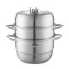 Zhang Xiaoquan Silver 3-Layer 304 Stainless Steel Steamer