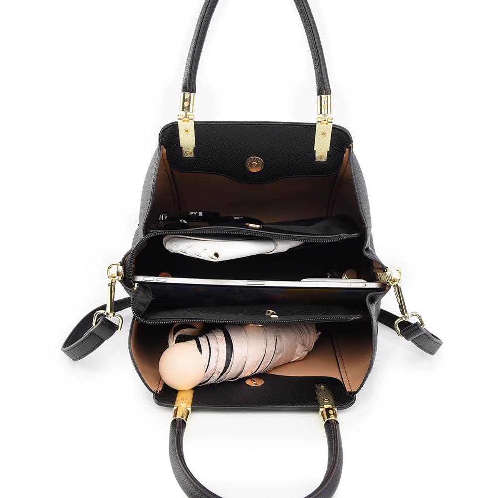 New Fashionable and High-end Handbag for Middle-aged Women, Mother's Bag, Large Capacity Commuting Tote Bag