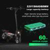 BOYUEDA Q7Pro Escooter 3200W Dual Motor 52V19AH Battery Dual Drive 10 Inch Adult E-Scooter Silent Tire Foldable Electric Scooter
