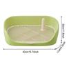 Large Size Portable Dog Training Toilet-Pet Litter Box Puppy Pad Holder Tray Indoor Dog Potty for Dogs Puppies Training Supplies