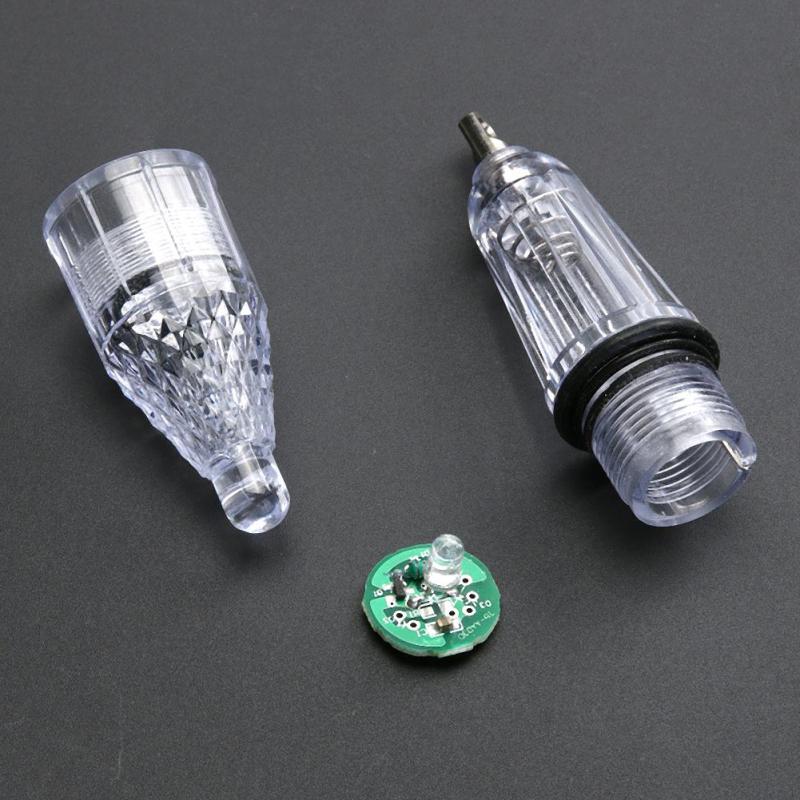 New! 12cm Lure Fish Light Waterproof Deep Drop Underwater Fish Attracting Lure Led Fishing Lamp For 300m