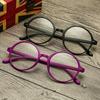 Unisex Lesebrille Damen Herren TR90 Ultraleicht Harz Rundrahmen Weitsicht Alterssichtige Brille Alterssichtigkeit Brille