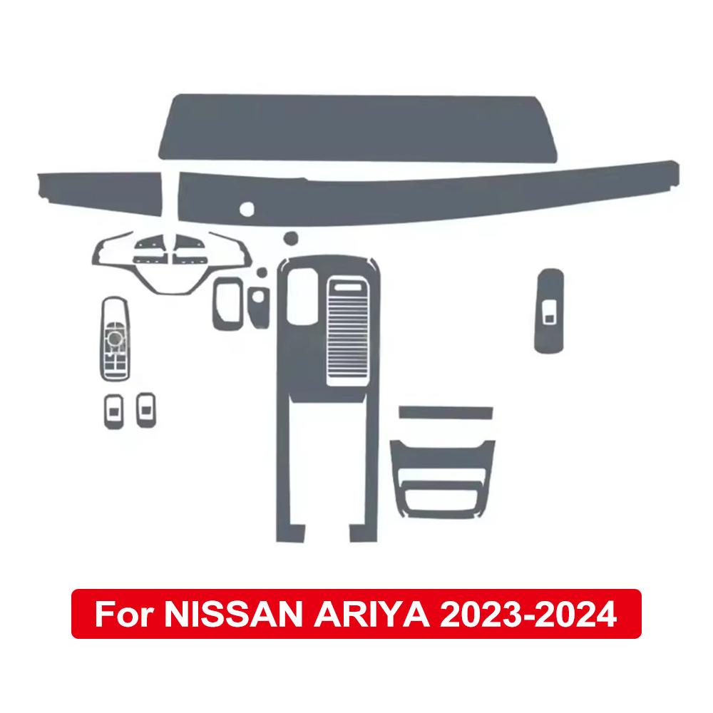 

Pre Cutting Car Interior PPF Paint Protection Film for Nissan Ariya 2025-2025 Console Scratch Resistant Repair TPU Film Cover Left Hand Drive