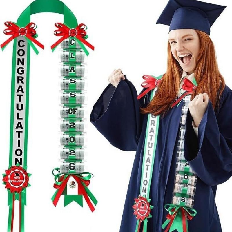 

Class Of 2026 Graduation Money Lei Necklace With Cash Holder Elegant Garland Graduation Parties And Celebration F