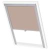 VidaXL Store Blackout Plissé Beige SK08 Window Awning Curtain 133490