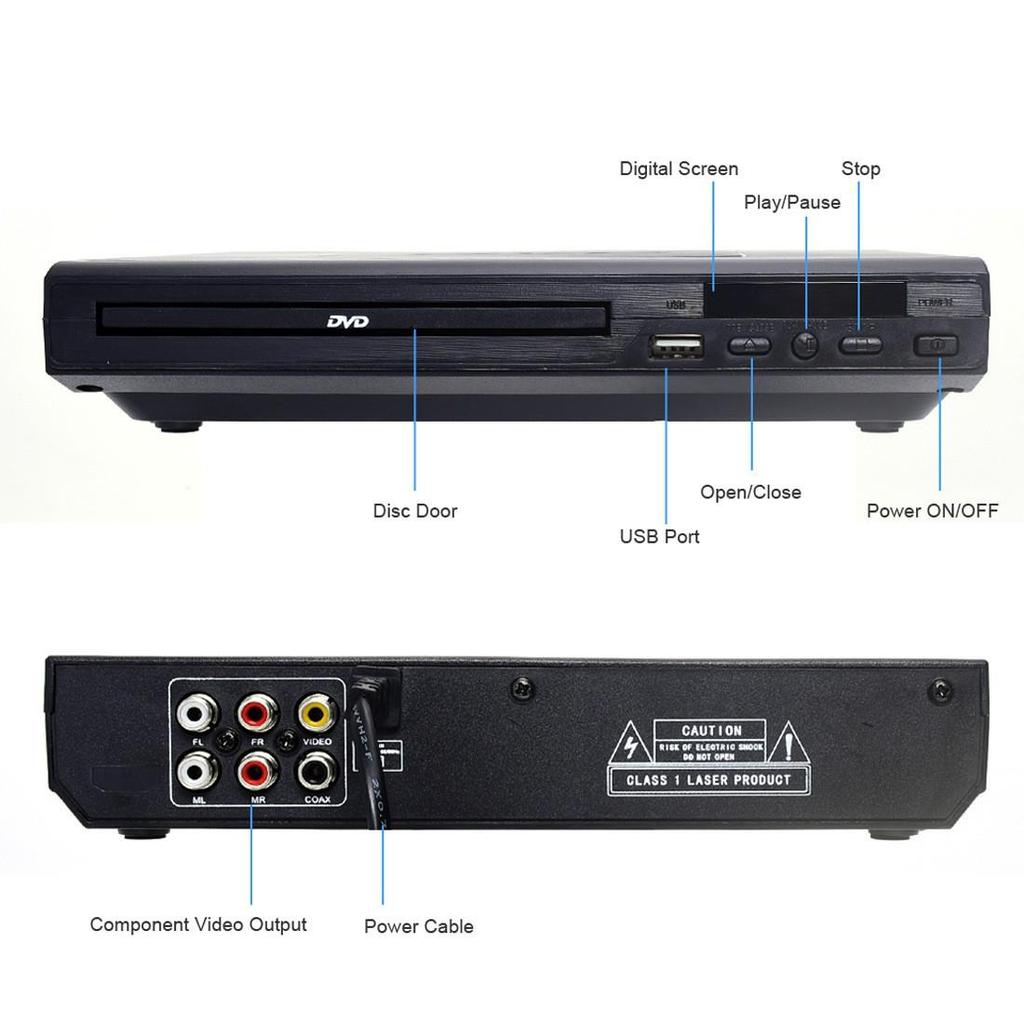 Children's HD Mini VCD/DVD Player DVD225 EVD Player