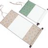 Crafts Rice Paper Blank Hanging Scroll Drawing Canvas Scrolls Calligraphy Mounting Painting Scroll