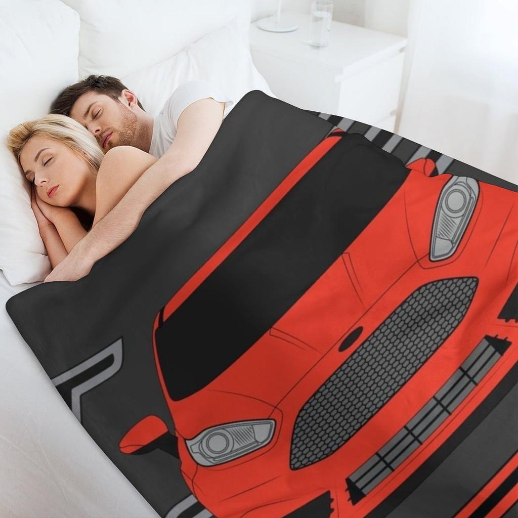 Fiesta ST Throw Blanket Bed linens Sofa Quilt cosplay anime Flannel Blankets