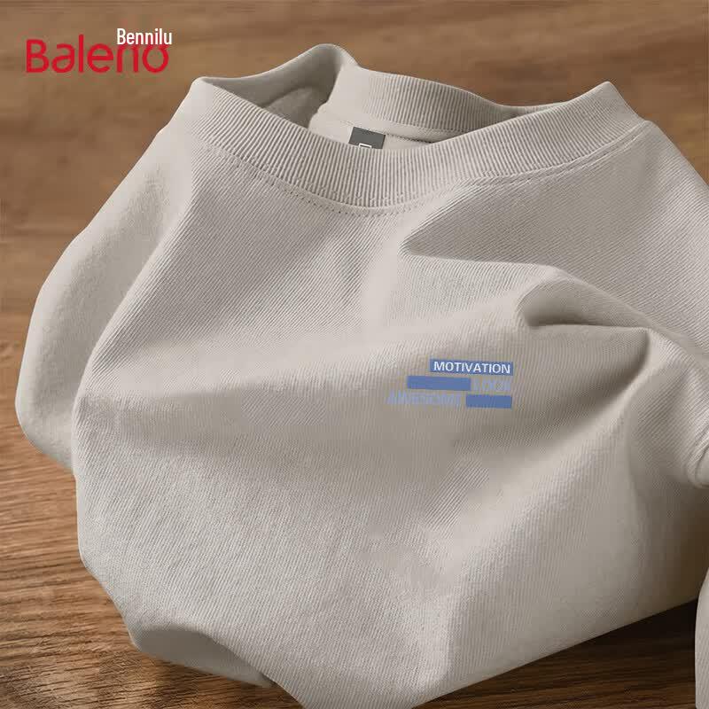 Baleno Men s Pure Cotton Gradient Stripe T-Shirt S
