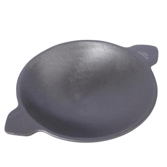 Arth 8.5-Inch Pre-Seasoned Cast Iron Appam/Omelette Pan - Appakal| 100% Chemical and Toxic Free | 22 Cms Diamemter, 1.8 Kg | Long Lasting