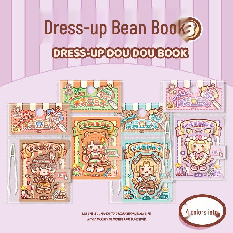 Little Mochi 6.0 Outfit: Complete Children's DIY Miniature Scene Decoration Sticker Set
