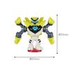 AKEDO [Official Japanese Product] Hassey Top-in White Paw/Battle Giants & Beast Pack